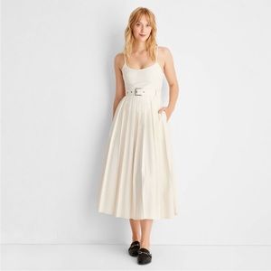 Target Future Collective Reese Blustein pleated dress